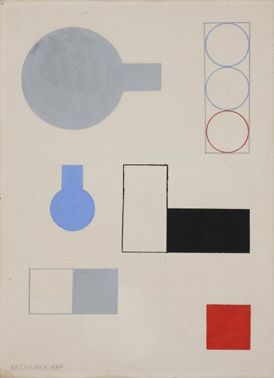 Composition, 1931 by Sophie Taeuber Arp